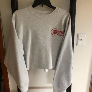 Vintage reds crop top